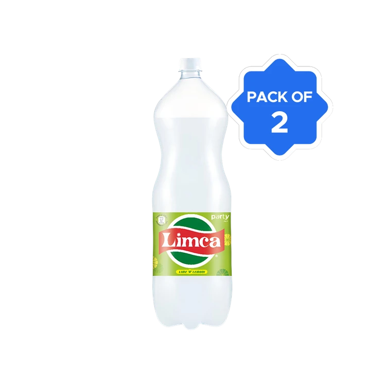 Limca Lemon 'N' Lime Soft Drink 2 l - Pack of 2