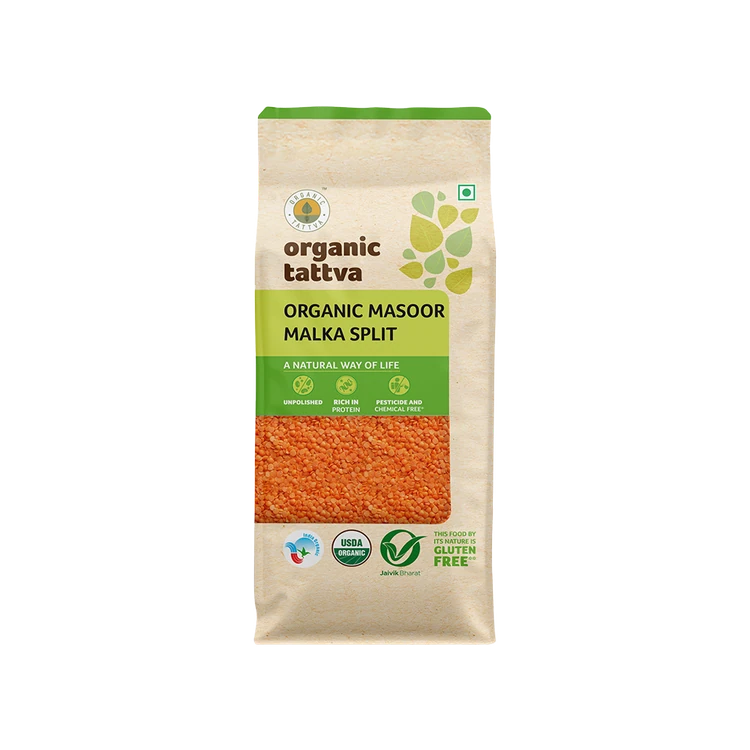 Organic Tattva Organic Masoor Dal Split