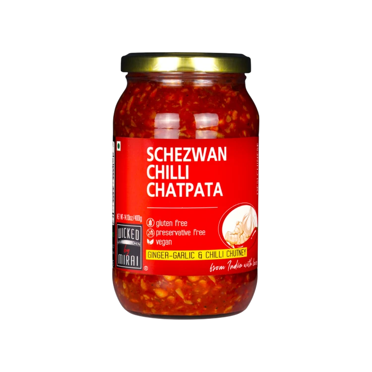 Wicked Gourmet Kitchen By Mirai Schezwan Chilli Chatpata Chutney