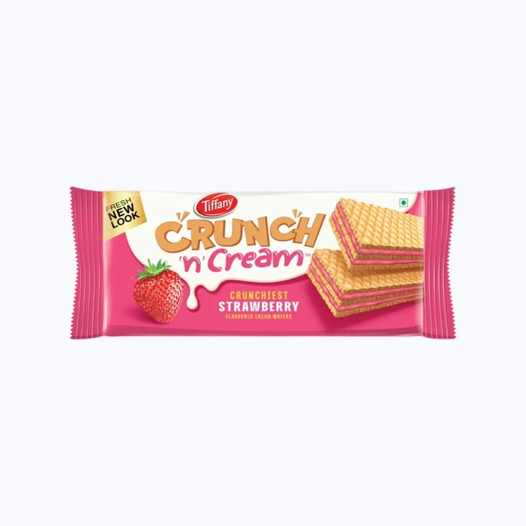 Tiffany Crunch N Cream Wafer Bar (Strawberry)