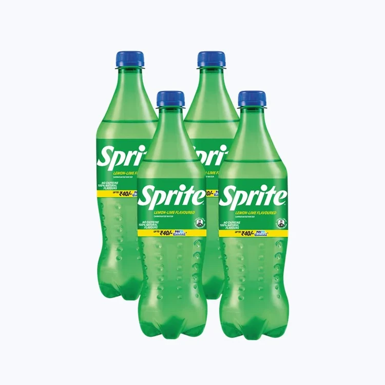 Sprite Lime Flavored Lime Soft Drink 750 ml - Pack of 4