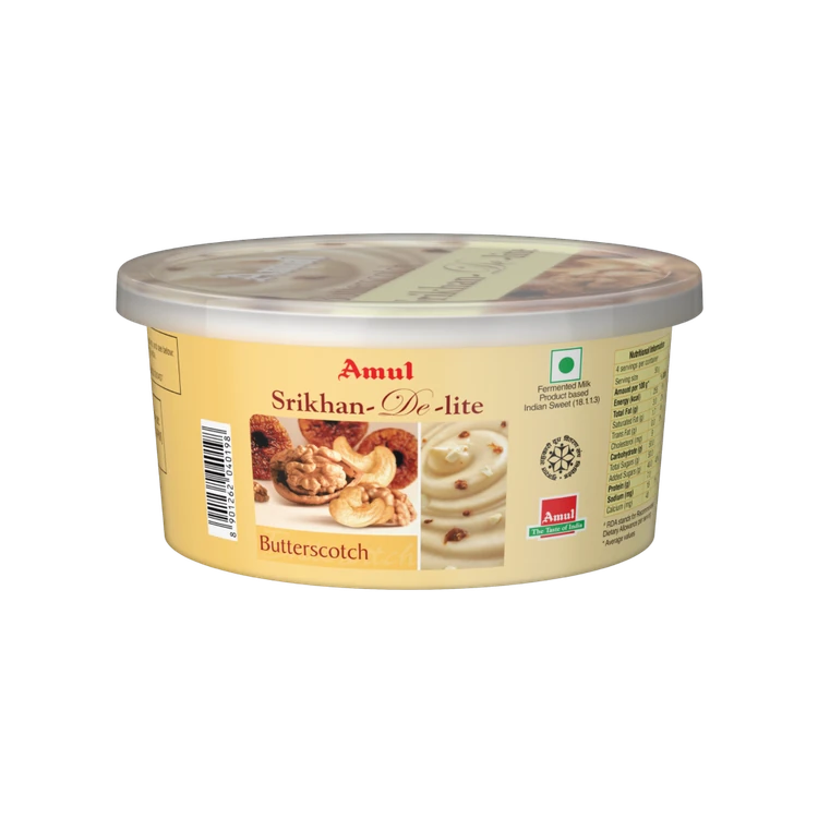 Amul Delite Butterscotch Shrikhand