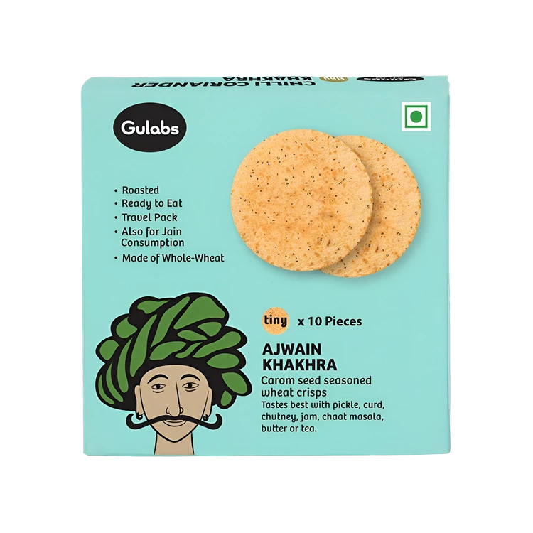 Gulabs Tiny Ajwain Khakhra