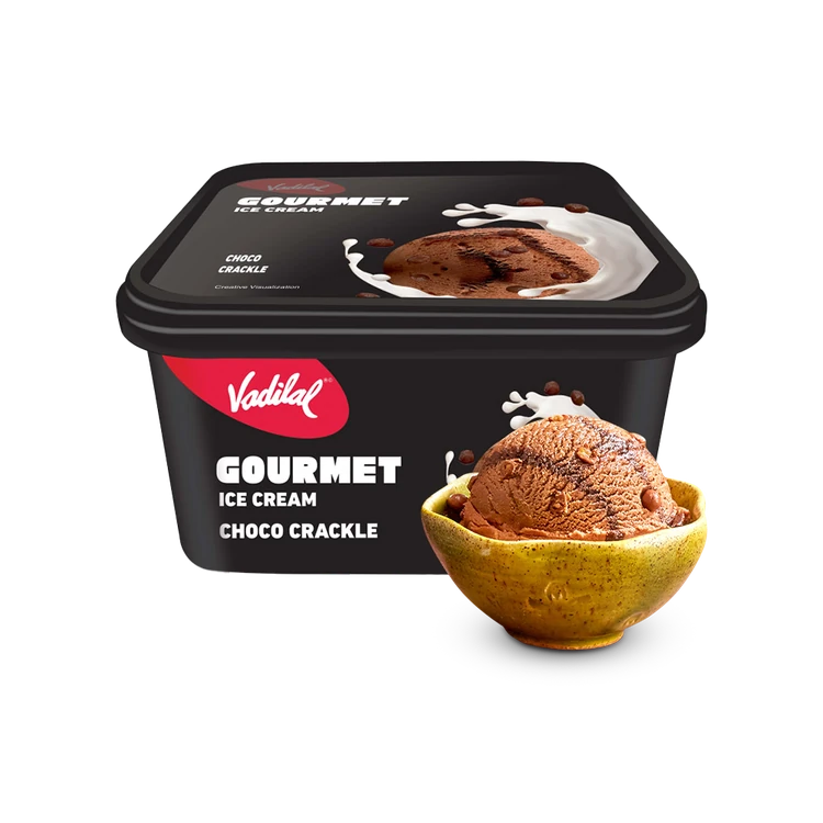 Vadilal Gourmet Choco Crackle Ice Cream Tub