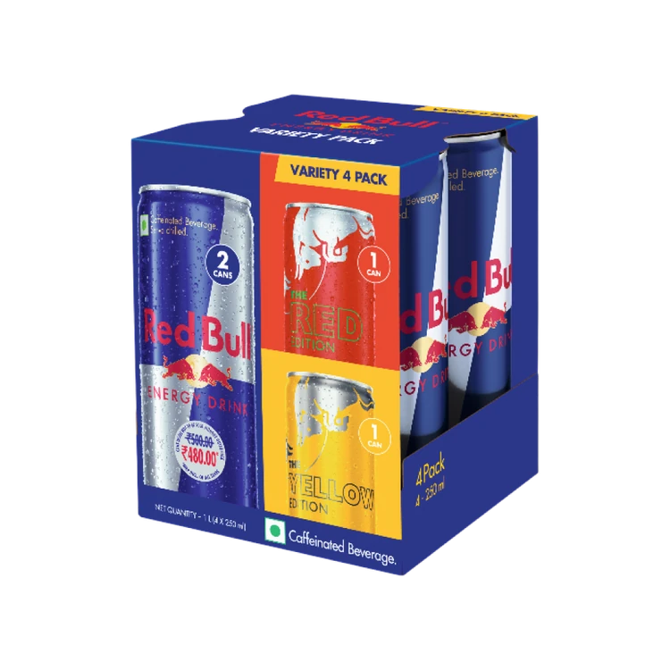 Red Bull Energy Drink Variety Pack (4 x 250 ml)