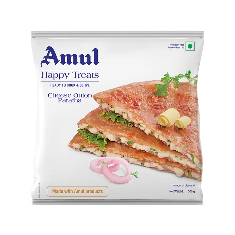 Amul Happy Treats Cheese Onion Paratha