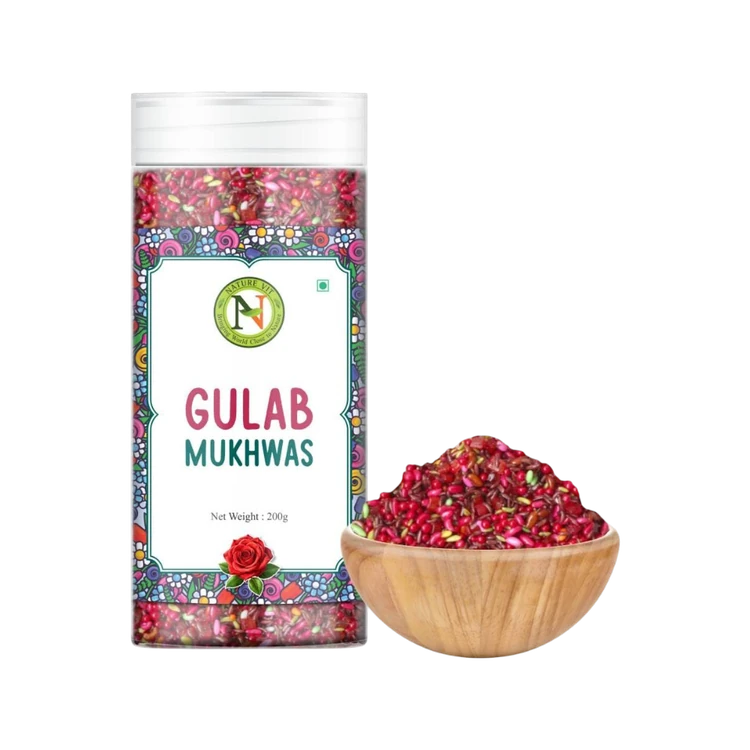 Nature Vit Gulab Mukhwas Mouth Freshener