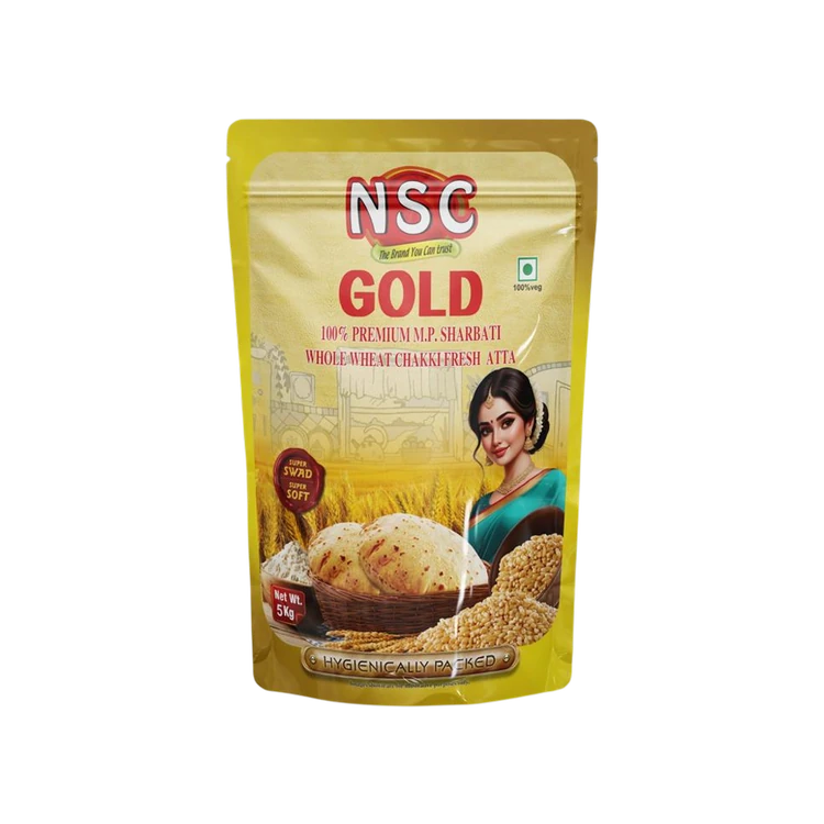 NSC Whole Wheat Sharbati Atta