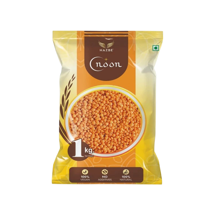 HAZBE Red Masoor Dal Whole