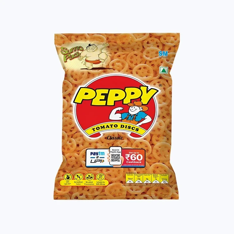 Peppy Tomato Discs Crisps