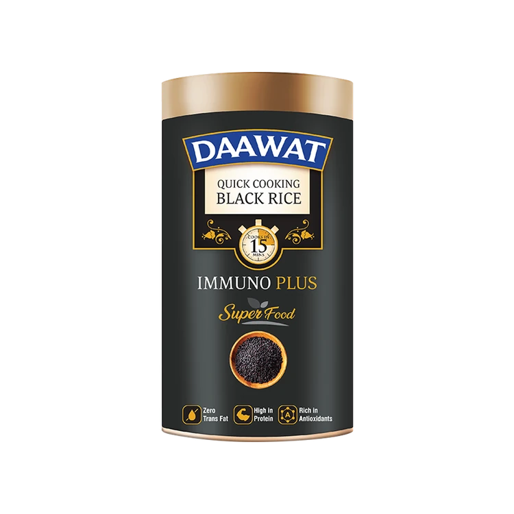 Daawat Quick Cooking Black Rice (Kappu Akki)