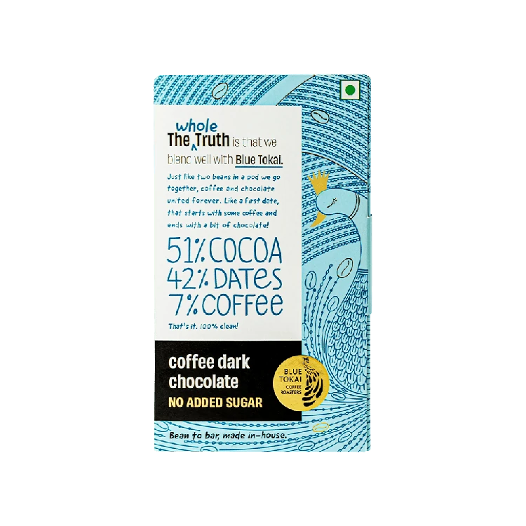 The Whole Truth X Bluetokai Coffee Dark Chocolate
