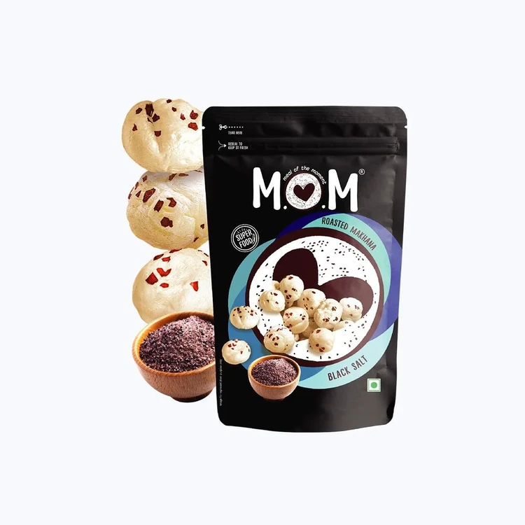MOM - Meal Of The Moment Black Salt Flavoured Makhana