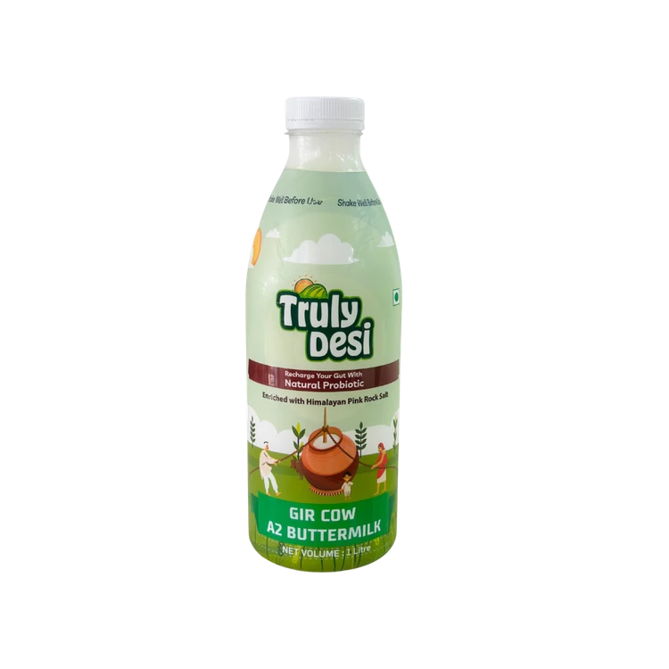 Truly Desi Gir Cow A2 Salted Buttermilk