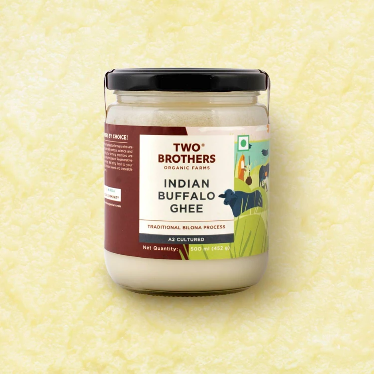 Two Brothers Cultured Buffalo A2 Ghee (Yemme Tuppa)