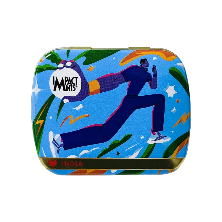 Impact Peppermint Flavoured Mint Candies - Cricket Edition (Sugar Free)