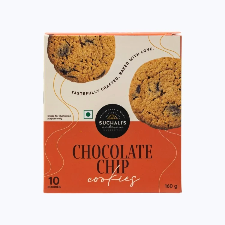 Suchali's Artisan Bakehouse Wholesome Chocolate Chip Cookies