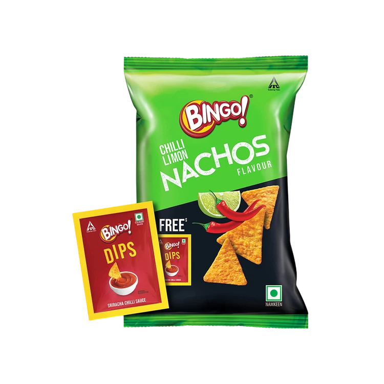Bingo Chilli Limon Nachos with Free Dip