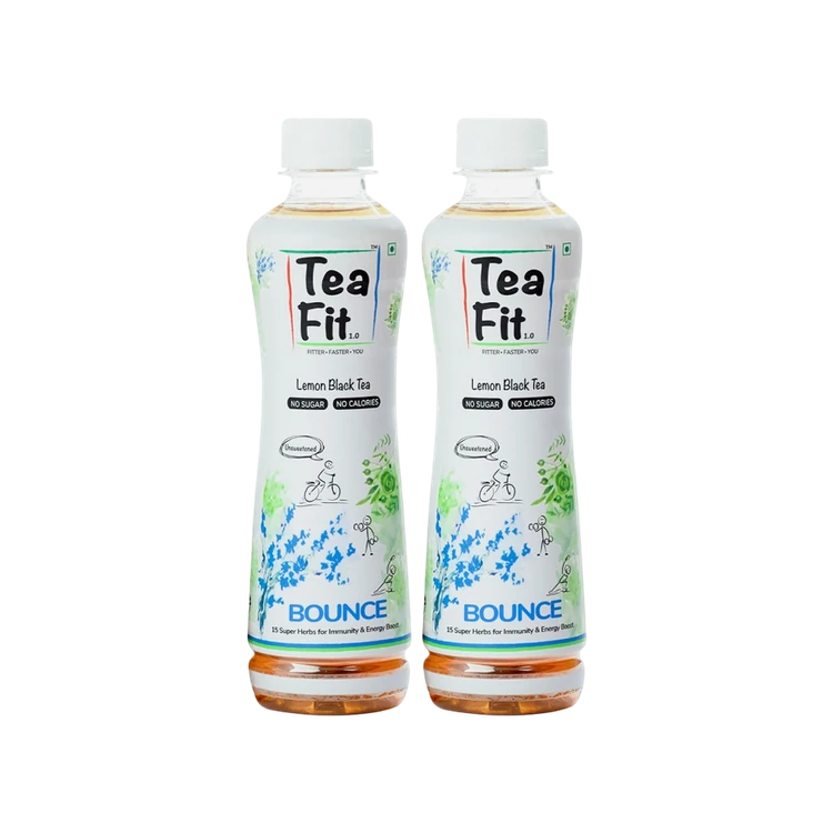 TeaFit Lemon Black Tea - Pack of 2