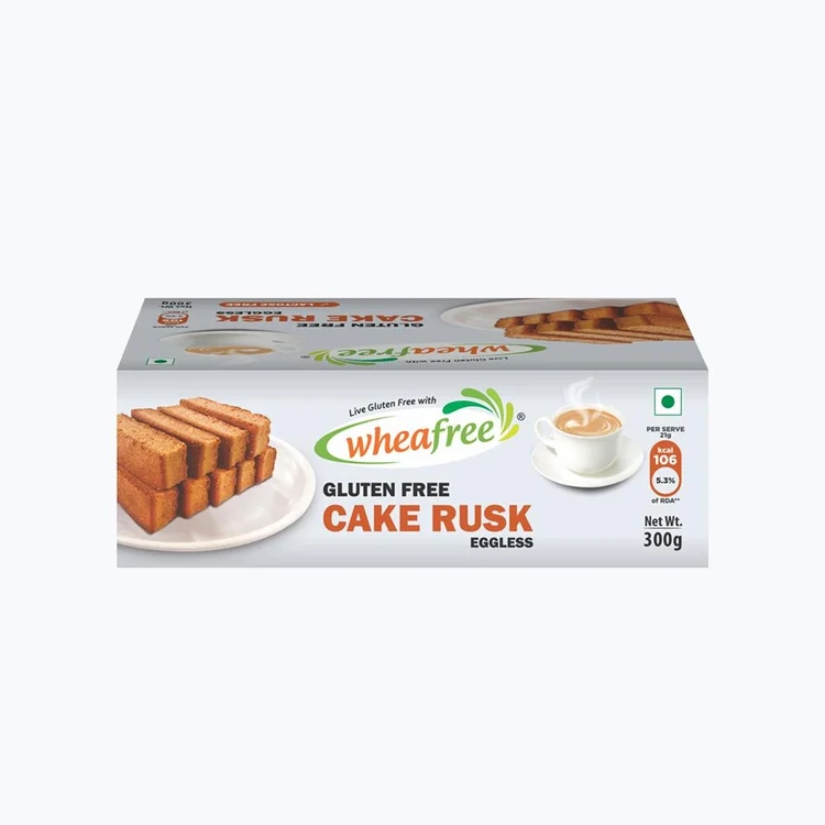 Wheafree Gluten Free Cake Rusk (Eggless)
