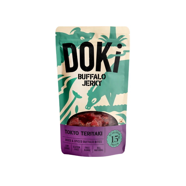 DOKi Tokyo Teriyaki Buffalo Jerky