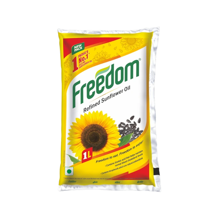 Freedom Refined Sunflower Oil (Suryakanthi Enne)