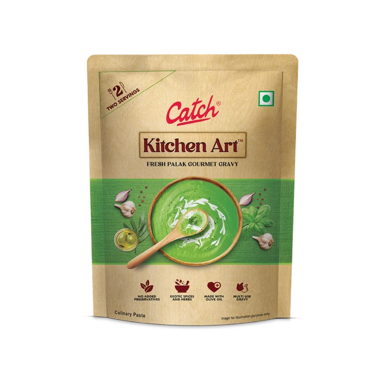 Catch Fresh Palak Gourmet Gravy Masala Culinary Paste