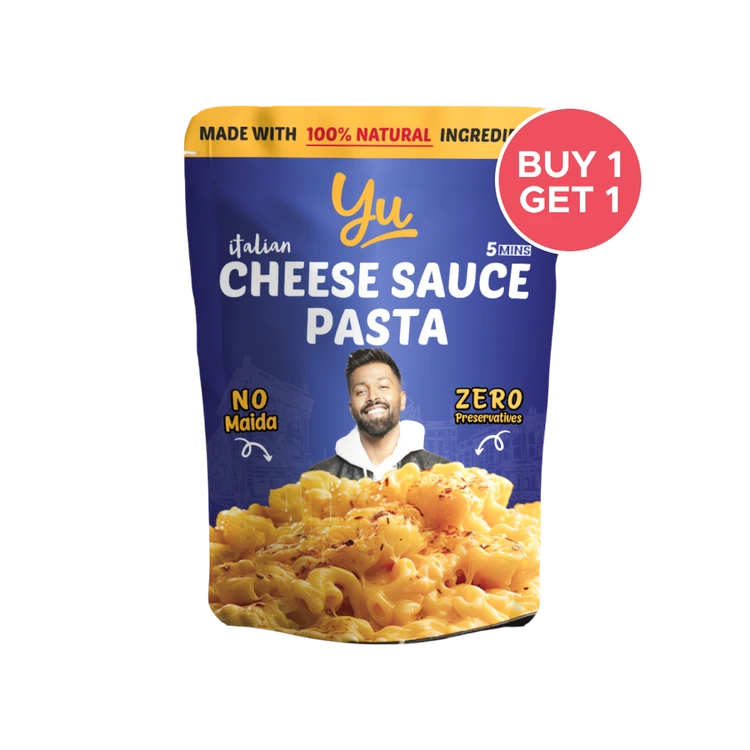 Yu Cheese Sauce Instant Wheat Pasta (Penne) - Buy 1 Get 1 Free