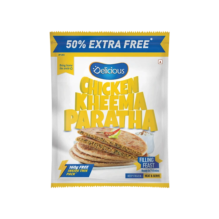 Elicious Chicken Keema Paratha