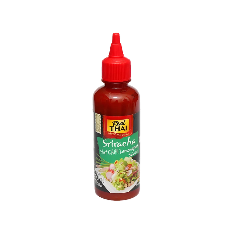 Real Thai Sriracha Hot Chilli Lemongrass Sauce