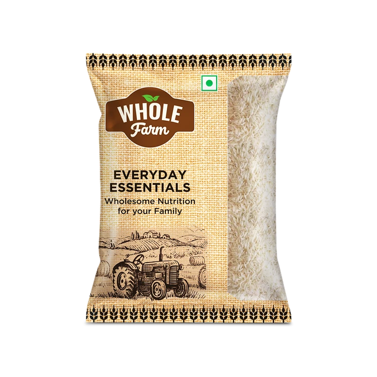 Whole Farm Premium Raw Wada Kolam Rice (Medium Grain) (Kolam Akki)