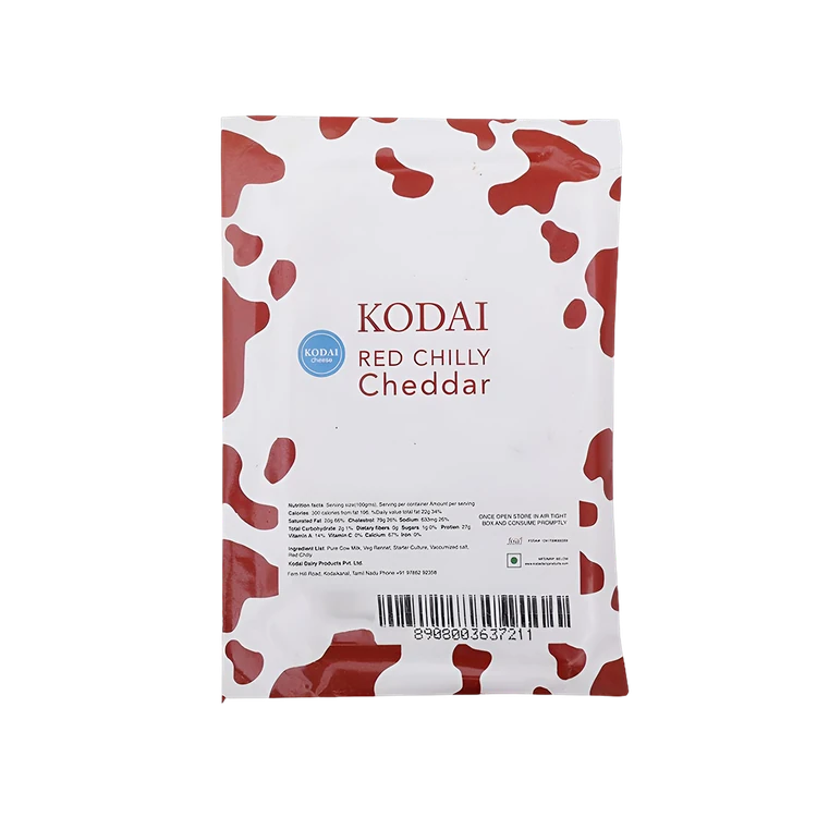 Kodai Red Chilli Cheddar Cheese Block