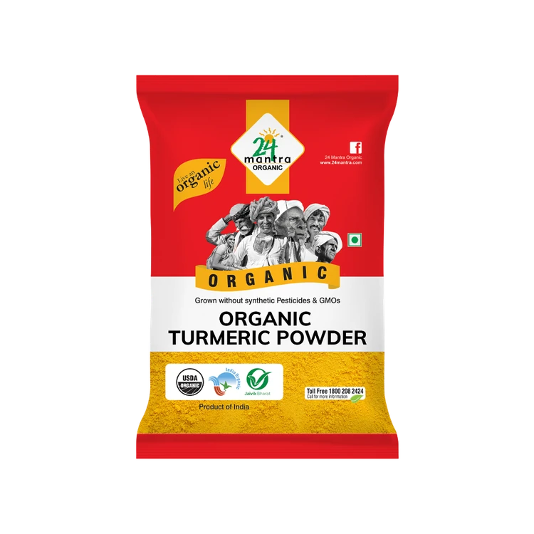 24 Mantra Organic Turmeric Powder