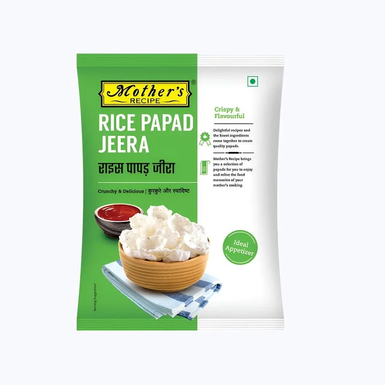Mother's Recipe Rice Papad - Jeera