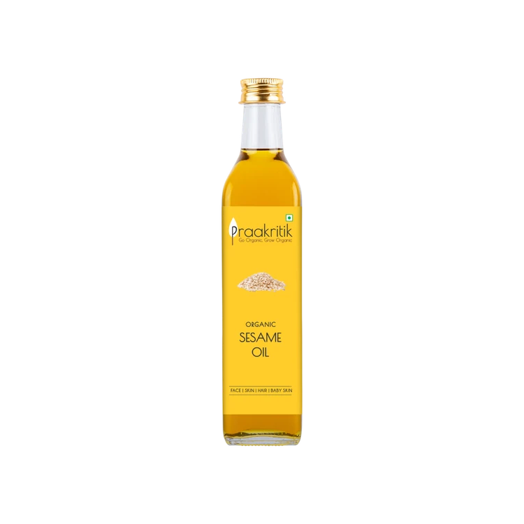 Praakritik Cold Pressed Organic Sesame Oil (Ellu yenne)