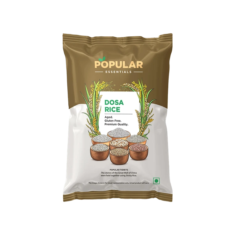 Popular Essentials Idli Rice (Short Grain) (Idli Akki)