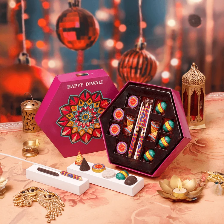 Ruchoks Premium Chocolate Diwali Gift Box
