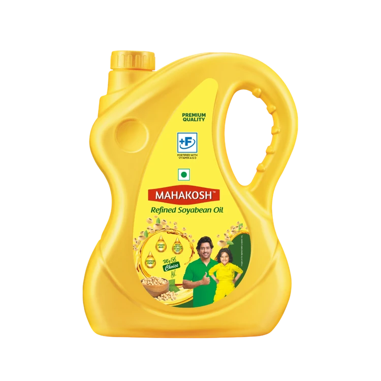 Mahakosh Refined Soyabean Oil (Soyabean Enne)