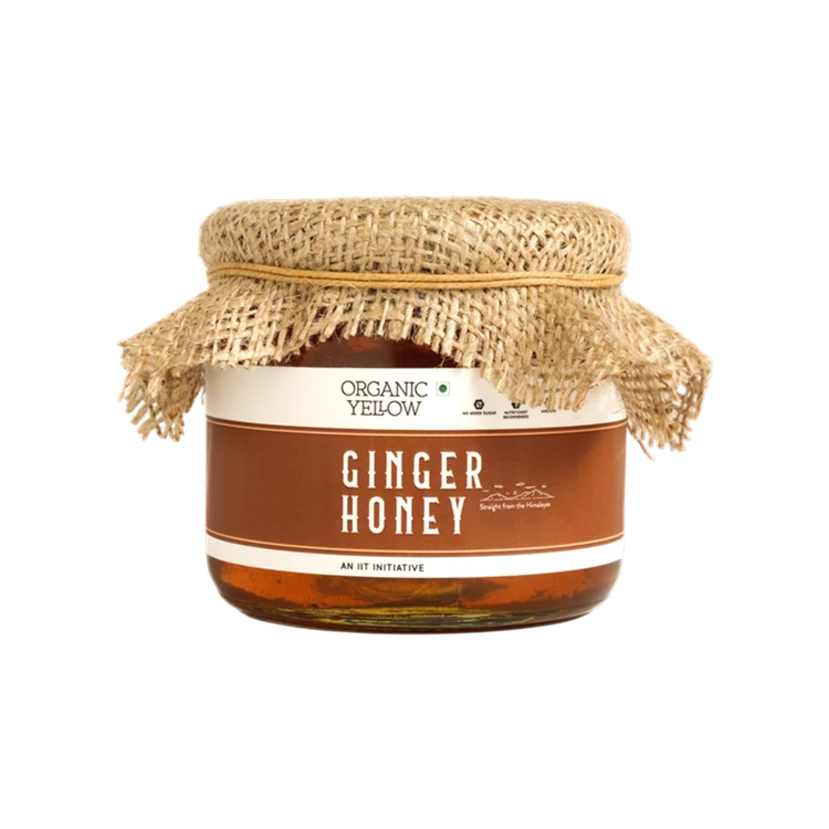 ORGANIC YELLOW Ginger Honey