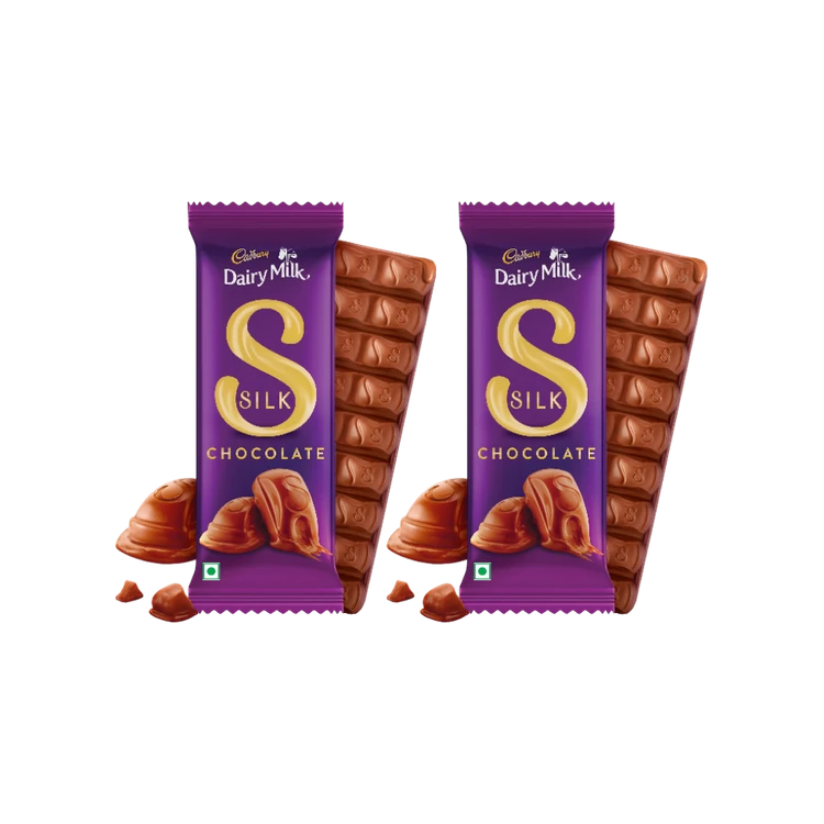 Cadbury Dairy Milk Silk Chocolate Bar - Pack of 2