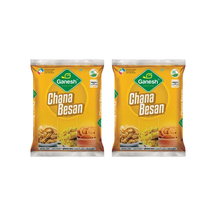 Ganesh Chana Besan - Pack of 2 (Kadale Hittu)