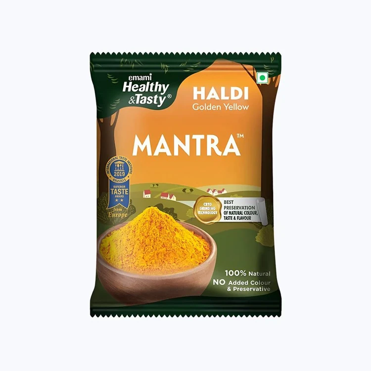 Emami Healthy & Tasty Mantra Turmeric Powder/Haldi Powder (Arshina Pudi)