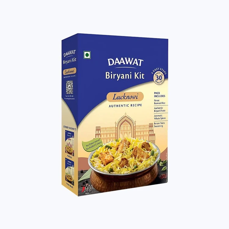 Daawat Lucknowi Biryani Kit (Extra Long Grain)
