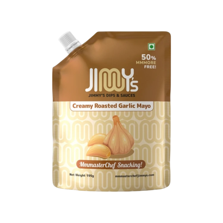JIMMY'S DIPS & SAUCES Roasted Garlic Flavoured Mayonnaise
