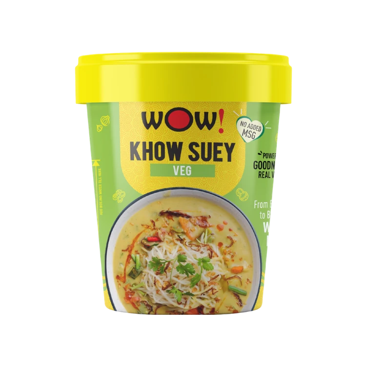 Wow! Khow Suey Veg Cup Noodles - Pack of 2