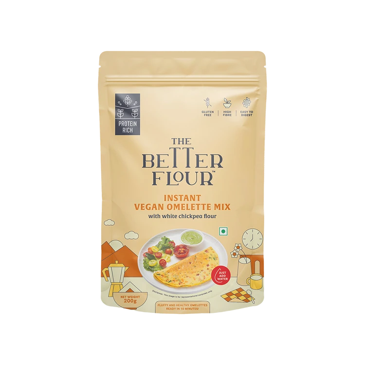The Better Flour Instant Vegan Omelette Instant Mix