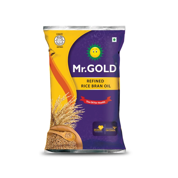 Mr. Gold Refined Rice Bran Oil (Akki Enne)