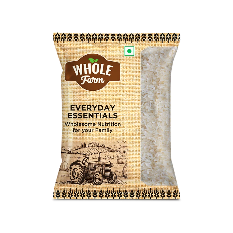 Whole Farm Premium Banskati Rice (Medium Grain) (Banskati Akki)