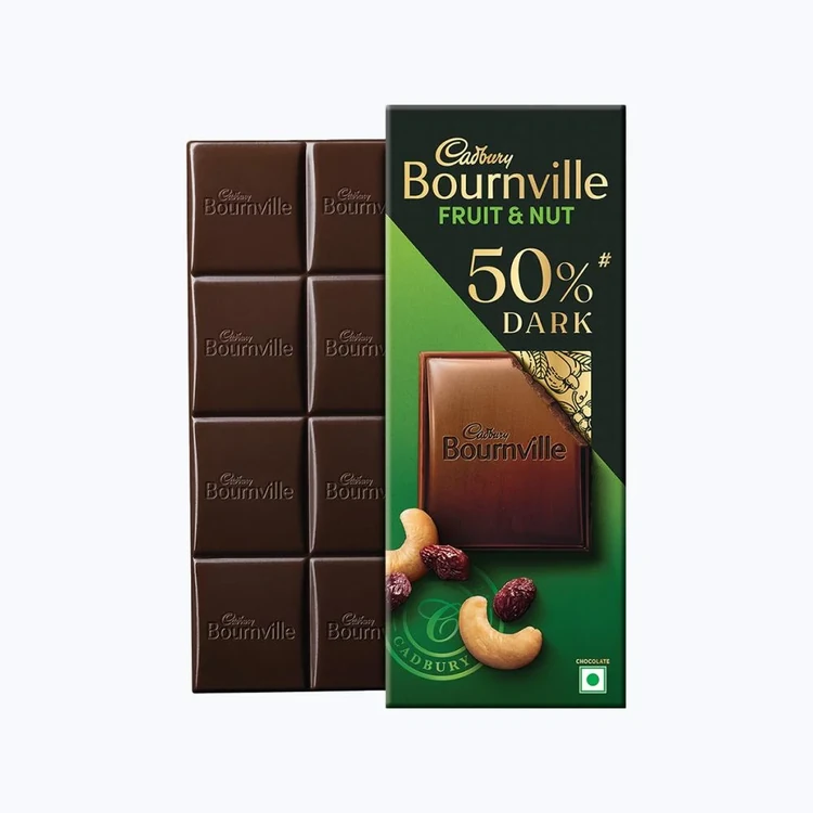 Cadbury Bournville Fruit & Nut Dark Chocolate Bar