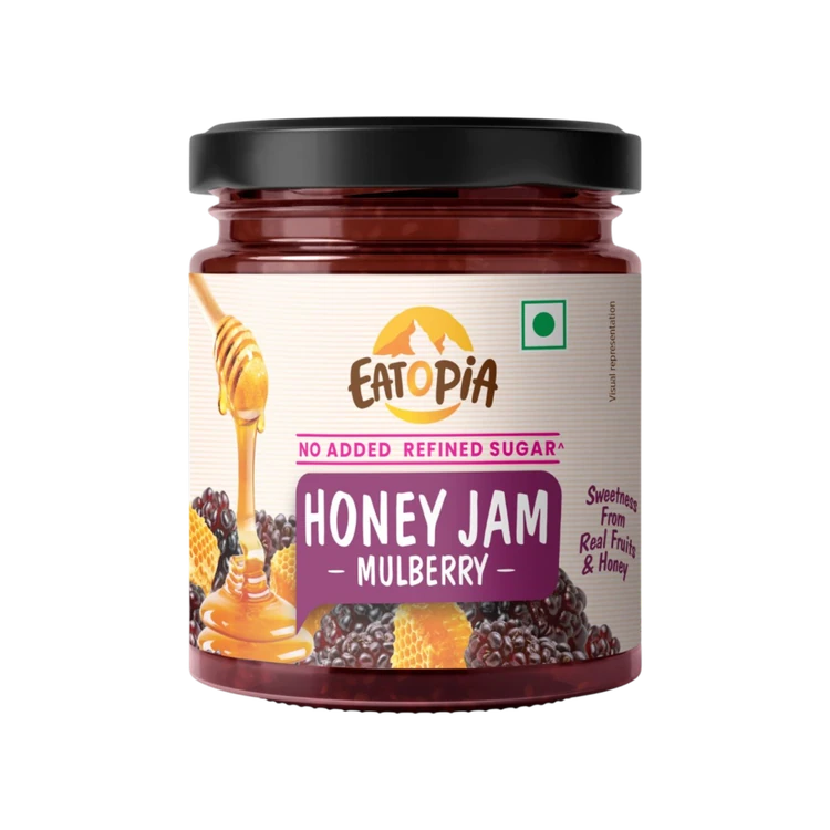 Eatopia Honey Mulberry Jam (No Added Sugar)